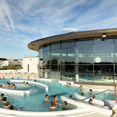 Calicéo Bordeaux, bassins extérieurs.